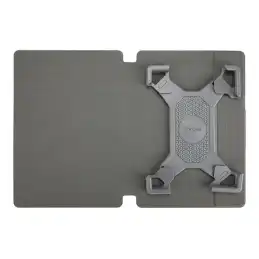 Targus Safe Fit Universal 360° Rotating - Étui à rabat pour tablette - polyuréthane - bleu - 9" - 10.5 (THZ78502GL)_5
